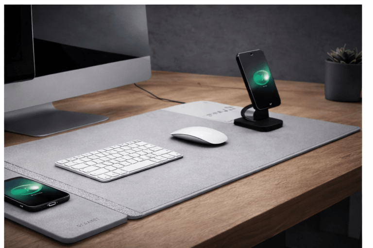 WorkElements™ Premium Wireless Charging Desk Mat